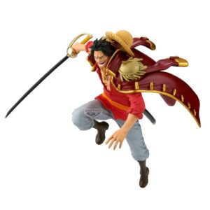 Figura banpresto one piece battle record collection gol d.roger 17cm