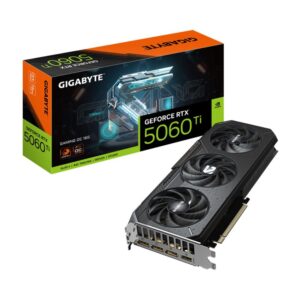 Tarjeta grafica gigabyte rtx 5060 ti gaming 16gb oc -  3x dp -  1x hdmi pci express 5.0