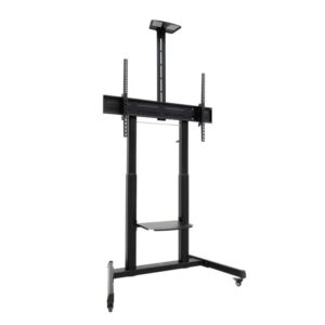 Soporte de suelo con ruedas tooq aquiles 60 pulgadas - 100 pulgadas fs20406hm - b