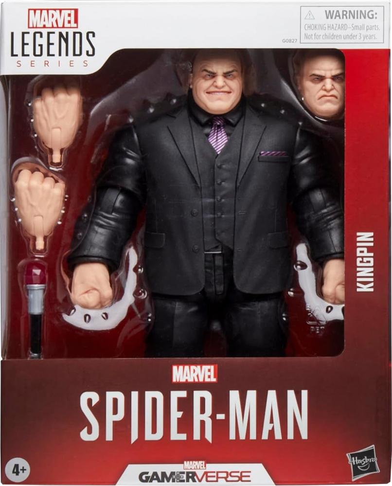 Figura hasbro marvel legends series spider - man kingpin