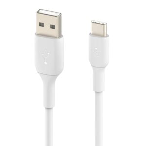 Cable usb tipo c a usb tipo a belkin 3m -  macho - macho -  blanco