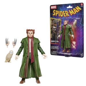 Figura hasbro marvel legends series spider - man marvel's owl