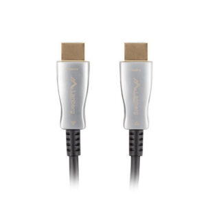 Cable hdmi lanberg m - m v2.0 optico aoc 80m negro