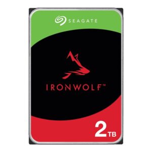 Disco duro interno hdd seagate ironwolf nas st2000vn003 2tb 3.5 pulgadas 5400rpm - 256mb - sata 6gb - s