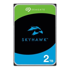 Disco duro interno hdd seagate skyhawk st2000vx017 2tb 3.5 pulgadas -  256mb -  sata 6gb - s