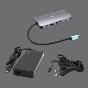 Nano dock i - tec usb - c metal dmi - vga with lan + universal charger 77 w