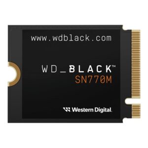 Disco duro interno ssd wd black sn770m 500gb m.2 pcie4