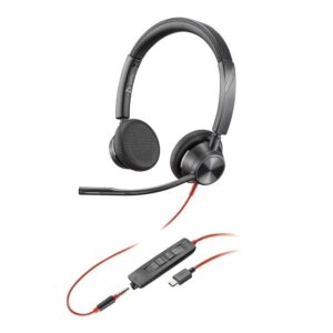 Auriculares poly blackwire 3325 negro