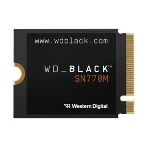 Disco duro interno ssd wd black sn770m 1tb m.2 pcie4