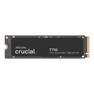 Disco duro interno solido ssd crucial t710 1tb m.2 nvme pci express 5.0