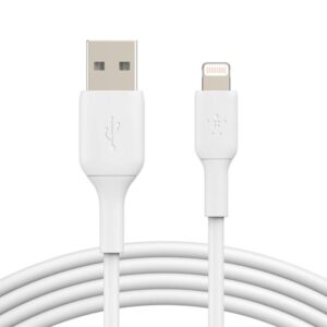 Cable lightning a usb tipo a belkin 1m -  macho - macho -  blanco