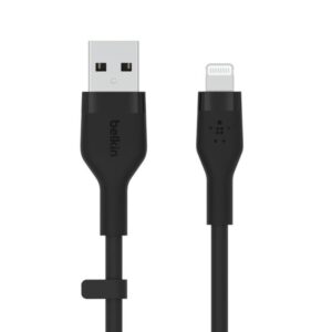 Cable lightning a usb tipo a belkin 1m -  macho - macho -  negro