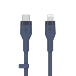 Cable lightning a usb tipo c belkin 1m -  macho - macho -  azul