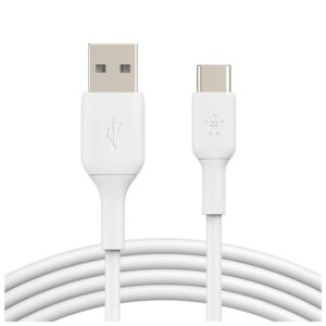 Cable usb tipo c a usb tipo a belkin 1m -  macho - macho -  blanco 2 unidades