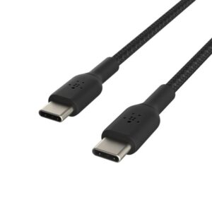 Cable usb tipo c belkin 1m -  macho - macho -  negro