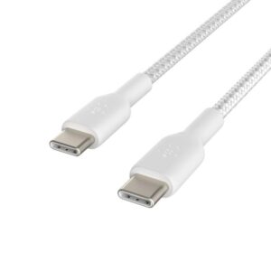Cable usb tipo c belkin 1m -  macho - macho -  blanco