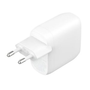 Cargador de pared belkin wcb010vfwh 30w 2x usb tipo c blanco
