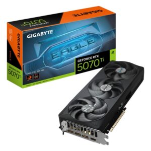 Tarjeta grafica gigabyte rtx 5070ti eagle oc sff 16gb gddr7 -  3x dp -  1x hdmi pci express 5.0