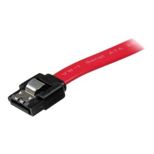 Cable sata startech 0.20m -  macho - macho -  rojo