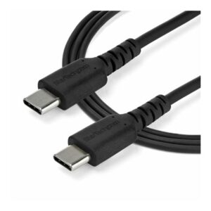 Cable usb tipo c startech 1m -  macho - macho -  negro