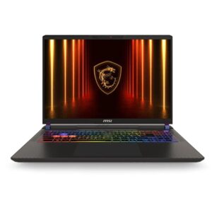 Portatil msi vector 16hx - 032xes u9 - 275hx -  32gb -  ssd 2tb -  rtx 5060 8gb -  16 pulgadas qhd+ -  freedos