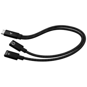 Cable usb tipo c i - tec 0.3m -  macho - hembra -  negro