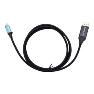 Cable displayport a usb tipo c i - tec 1.5m -  macho - macho -  negro