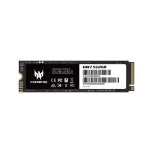 Disco duro interno ssd acer predator gm7 512gb m.2 pcie 4.0