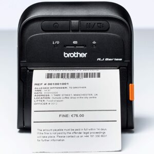 Impresora de tickets portatil brother rj3035b 16mb flash ram -  32mb ram -  micro usb 2.0 -  bluetooth