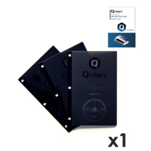 Laminas de proteccion frontales qcharx hidrogel privacidad qx1 1 unidad