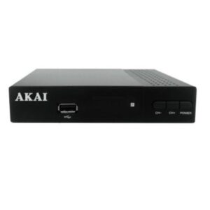 Receptor tdt hd akai dvb - t2 h.265 zap266kh
