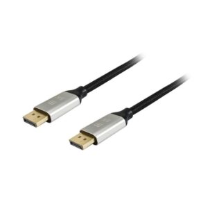 Cable displayport 8k premium conceptronic 2m -  macho - macho -  negro