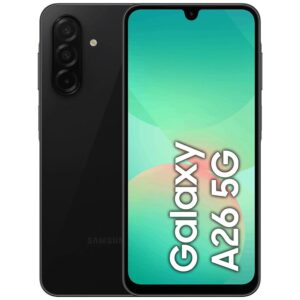 Movil samsung galaxy a26 5g 8 - 256gb - 6.7 pulgadas - negro
