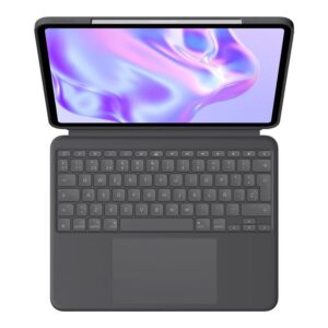 Funda logitech combo touch con teclado para ipad pro 13 pulgadas (m4) grafito español