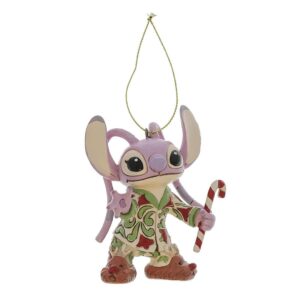 Adorno arbol de navidad enesco disney stitch -  angel pijama navideño