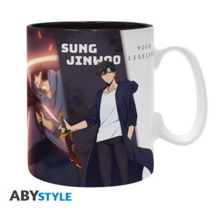 Taza abystyle solo leveling jinwoo & igris