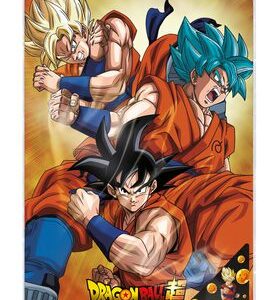 Poster 3d 58x38 cm champa goku states dragon ball super