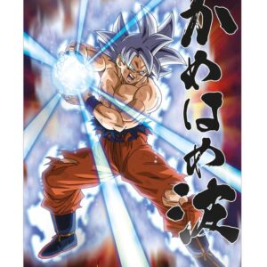 Poster 3d 58x38cm universal survival goku dragon ball super
