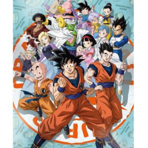 Poster 3d 58x38cm universe survival dragon ball super