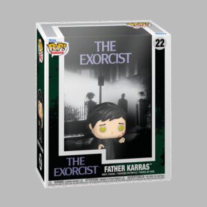 Funko pop vhs cover the exorcist damien karras