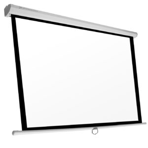 Pantalla de proyección phoenix manual 135 pulgadas modelo 240 x 240 cm