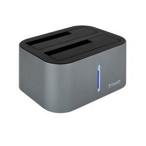 Docking station tooq hdd - sdd 2.5 pulgadas - 3.5 pulgadas sata clona discos sin pc - doble bahia - usb 3.0 - 3.1