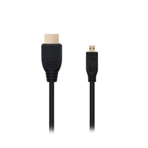 Cable micro hdmi tipo d a hdmi tipo a nanocable - macho - macho -  alta velocidad -  negro