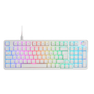 Teclado mars gaming mkprowyes silentswitch rgb blanco