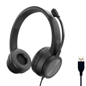 Auriculares conceptronic polona05b usb negro