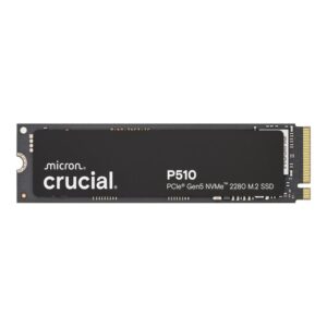 Disco duro interno solido ssd crucial p510 2tb m.2 2280 pci express 5.0