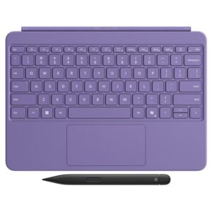 Teclado microsoft surface pro 12 pulgadas + pen violeta
