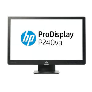 Monitor reacondicionado led hp p240va 24 pulgadas 1920 x 1080 - hdmi - vga - dp - negro