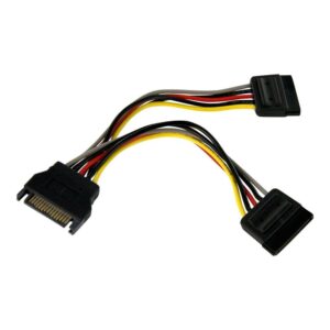 Cable sata startech 0.15m -  macho - hembra