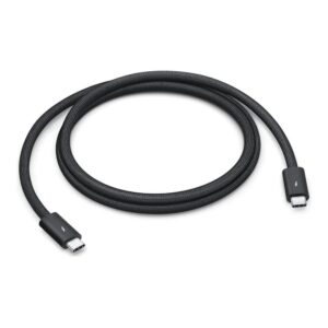 Cable usb tipo c apple 1m -  macho - macho -  negro